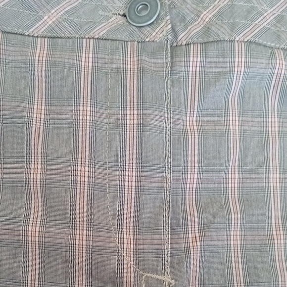 Addition Elle Grey/Brown Plaid Skort - Picture 5 of 7